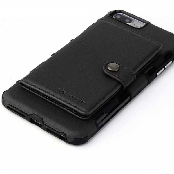 iPhone 6S Plus stødsikkert cover med kortplads 4-SLOT Streetwise V3 Black