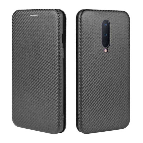 OnePlus 8 Flip Case -korttipaikka CarbonDreams Black