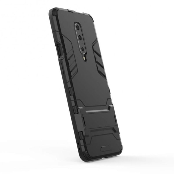 OnePlus 7 Pro Iskunkestävä suojus jalustalla ThinArmor Black