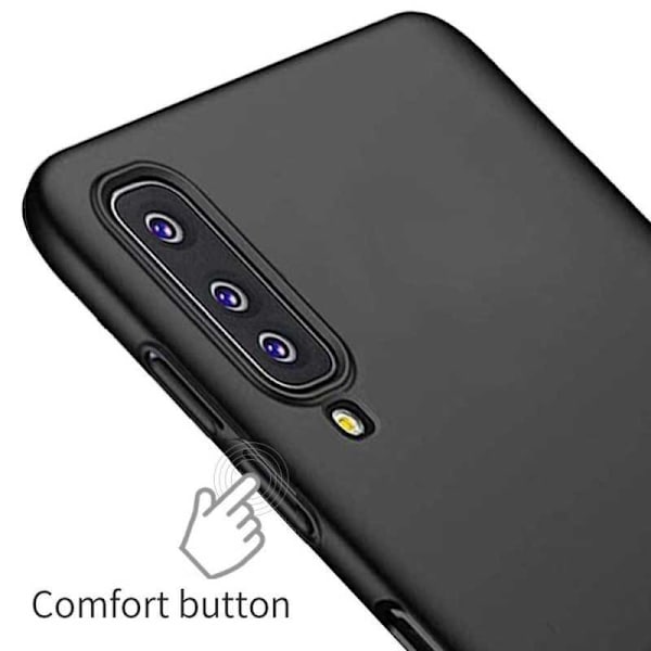 Samsung A7 2018 Ultra Thin Matte Black Cover Basic V2 Black