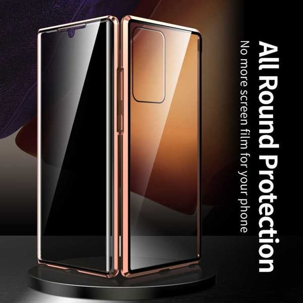Samsung Note 20 Ultra Privacy Comprehensive Premium -kuori Silver