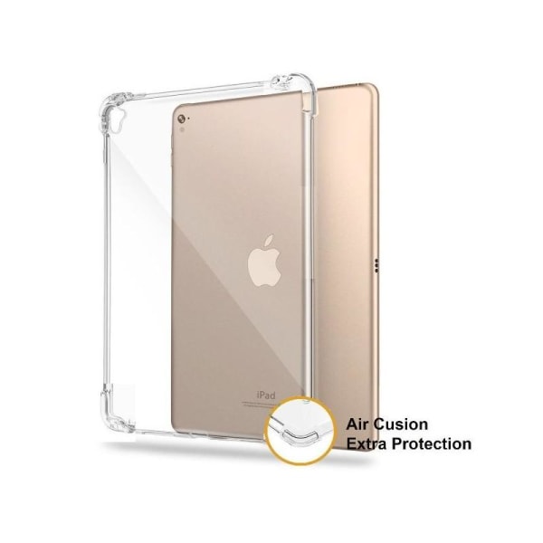 iPad 9.7 2017/2018, Air, Air 2 Iskunvaimennin Premium TPU Shell Transparent