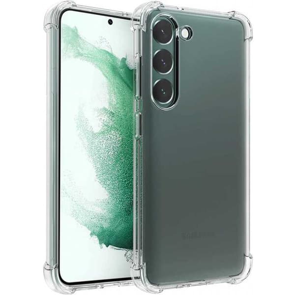 Samsung S23 FE Stöttåligt Skal med Förstärkta Hörn