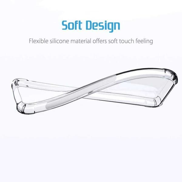 Huawei Nova 5T Iskunvaimennus Silikoni Shell Iskunvaimennin Transparent