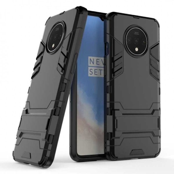 OnePlus 7T Iskunkestävä kotelo jalustalla ThinArmor Black