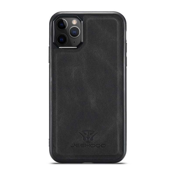 iPhone 11 Pro Max Iskunkestävä kotelo magneettikorttitelineellä JeeHood Black