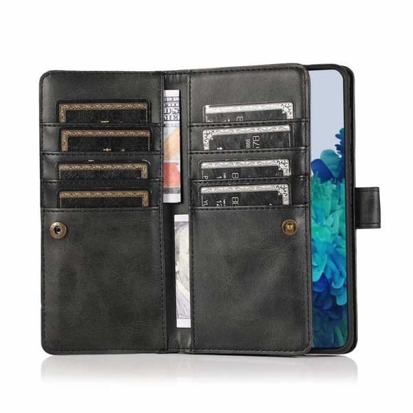 Samsung S21 Ultra Wallet Case 11-Pocket Array V3 Black