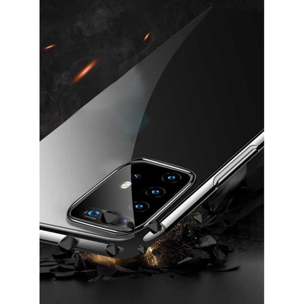 Huawei P40 PRO Stötdämpande Gummiskal V2 Svart