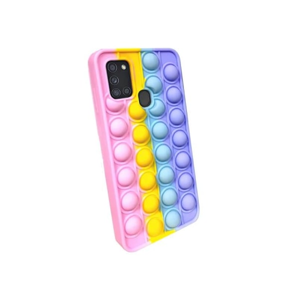 Samsung A21s beskyttelsesveske Fidget Toy Pop-It V2 Multicolor