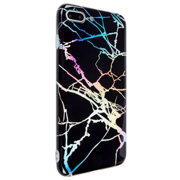 iPhone 8 stødabsorberende marmoretui Lazr Svart