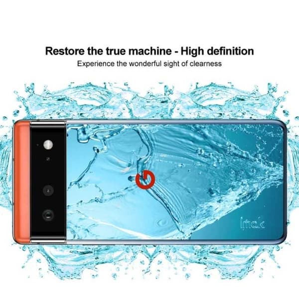 Google Pixel 6 Pro Iskunvaimennus Silicone Case Simple Transparent