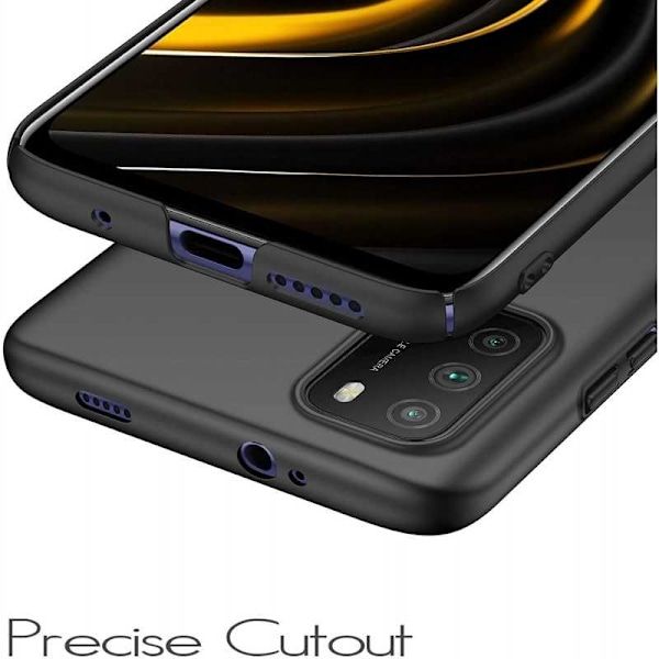 Xiaomi Poco M3 Ultra tyndt mat sort cover Basic V2 Black