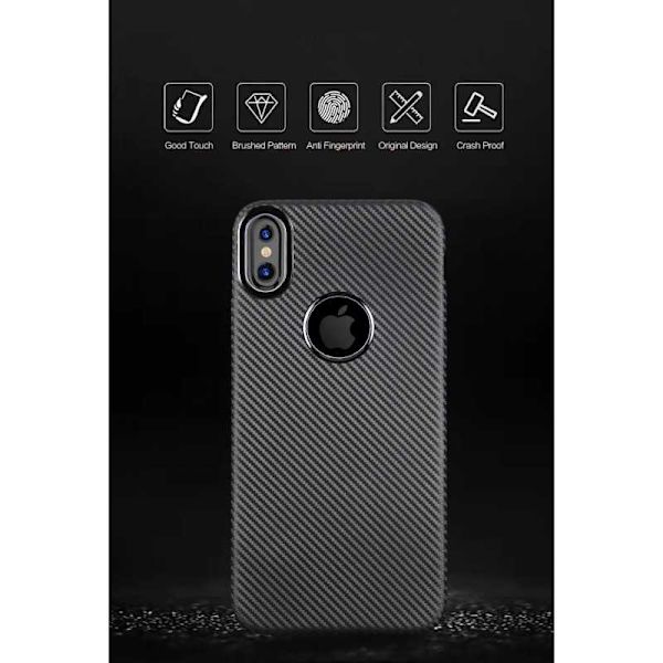 iPhone XR Stöttåligt Skal FullCarbon V2