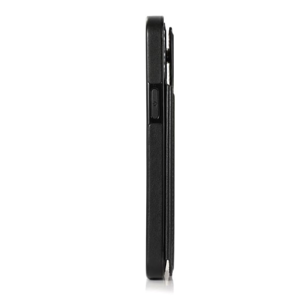 iPhone 13 Pro Max Stöttåligt Skal Korthållare 3-FACK Flippr V2 S Svart