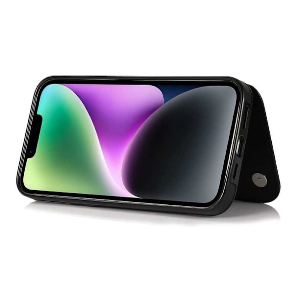 iPhone 11 Pro Max Iskunkestävä kotelo, 3-taskuinen Flippr V2 Black