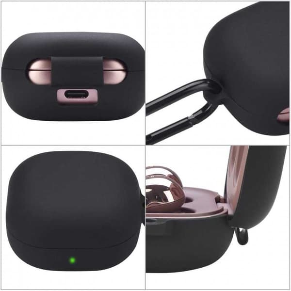 Samsung Galaxy Buds Pro / Live Skyddsfodral i Silikon Vit