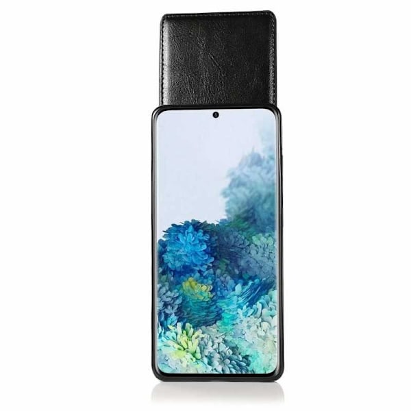 Samsung S20 Plus Mobilskal Korthållare 5-FACK Retro V3 Svart