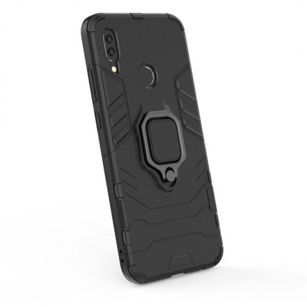 Huawei P Smart 2019 Stødsikkert cover med Ring Holder ThinArmor Black