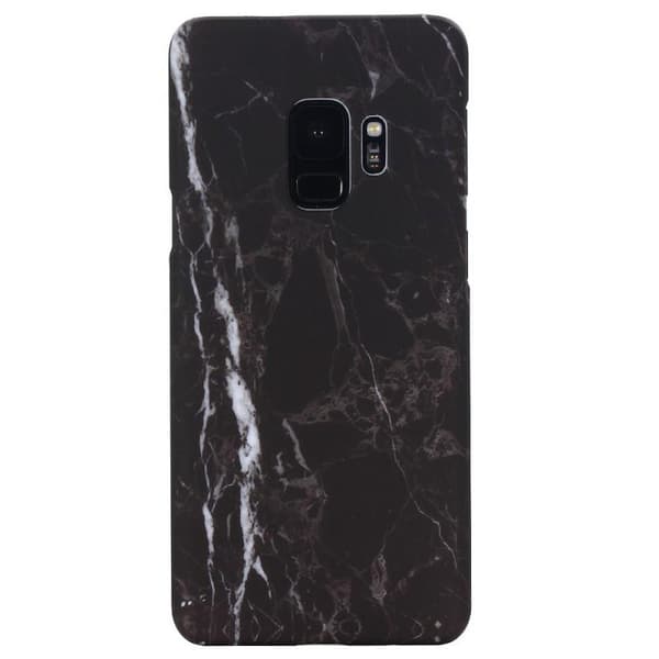 Samsung S9 Plus Marmoskal Slimfit 3D Design Marbleous Black Variant 2