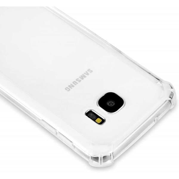 Samsung S7 Iskunvaimennus Silikoni Shell Iskunvaimennin Transparent