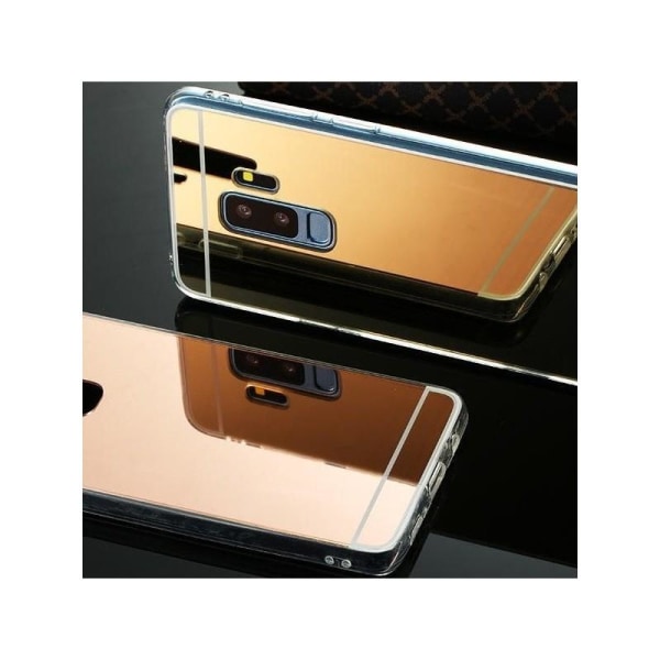 Samsung J6 2018 Elegant støtdempende speildeksel TPU Gold