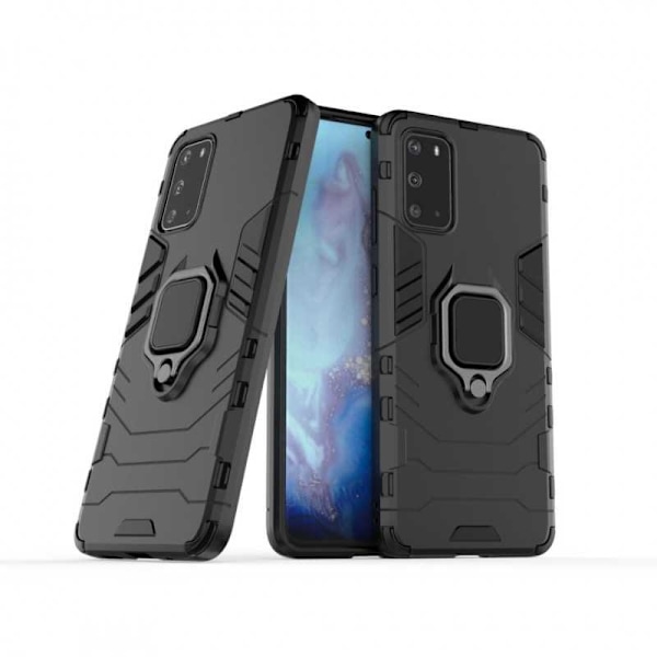 Samsung S20 FE Stødsikkert dæksel med Ring Holder ThinArmor Black
