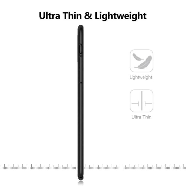 iPhone X Ultratynd matsort cover Basic V2 Black