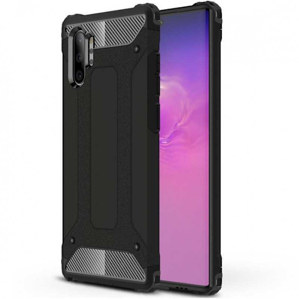Samsung Note 10 Plus iskunkestävä suojus SlimArmor Black