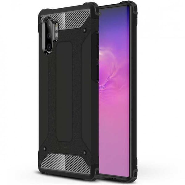 Samsung Note 10 Plus Stöttåligt Skal SlimArmor Svart