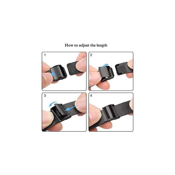 Apple Watch 38/40/41mm Slim Armband Milanesisk Loop Rosenguld