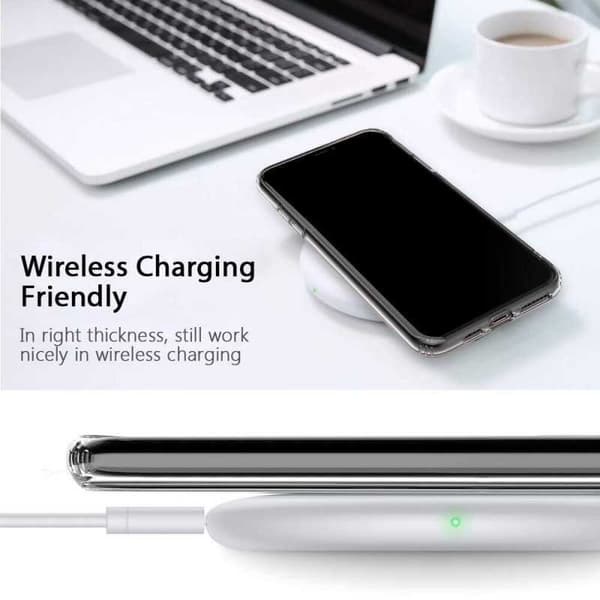 Google Pixel 4 XL Stötdämpande Mjukt Skal Simple Transparent