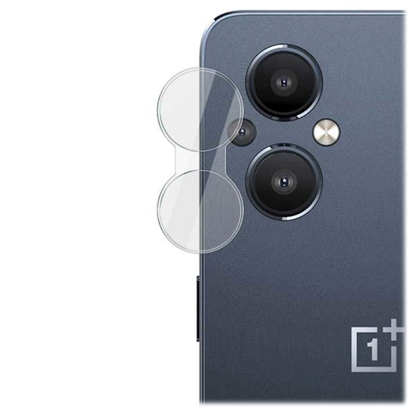 2-PACK OnePlus Nord N20 5G Skydd Linsskydd Kameraskydd Transparent