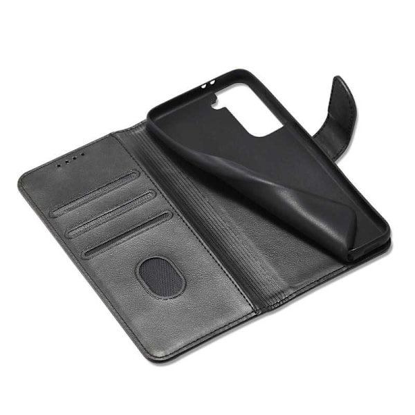 Plånboksfodral Konstskinn 4-FACK Samsung S23 FE Svart