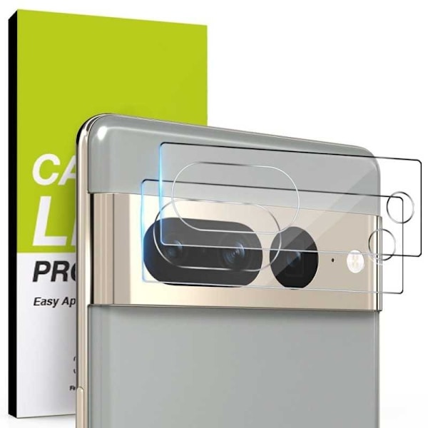 2-PACK Google Pixel 8 Skydd Linsskydd Kameraskydd Transparent
