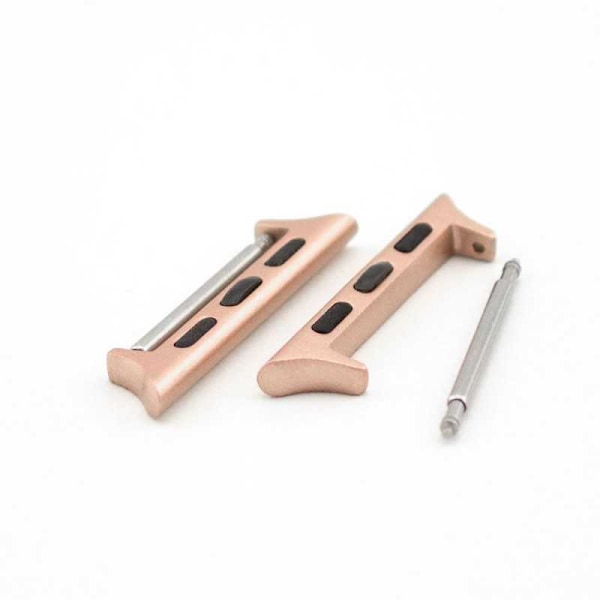Armbåndsstiftadapter til Apple Watch 1-8 Series 42/44/45/49 mm Svart