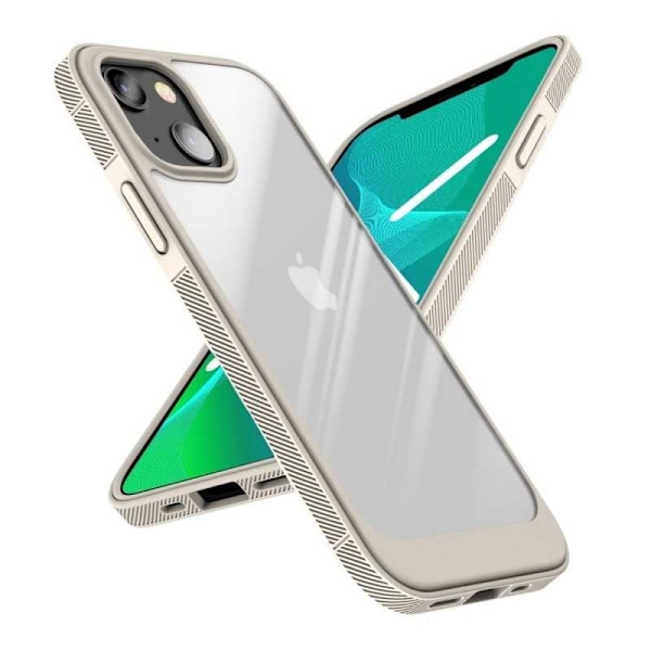 iPhone 14 Stöttåligt & Elegant Skal Halo Svart