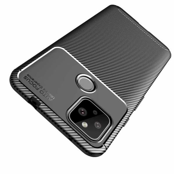 Google Pixel 4a 5G Stöttåligt Slimmat Skal FullCarbon V4 Svart