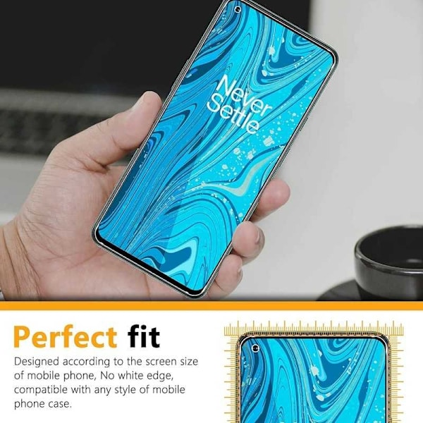 OnePlus 9 Härdat glas 0.26mm 2.5D 9H Transparent