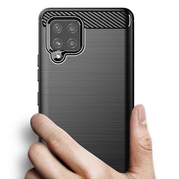 Samsung A42 5G Stat Resistant Shell Slimcarbon Black