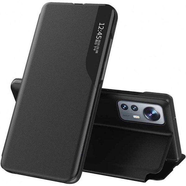 Xiaomi Redmi Note 12 4G Stilrent Smart View Fodral Svart