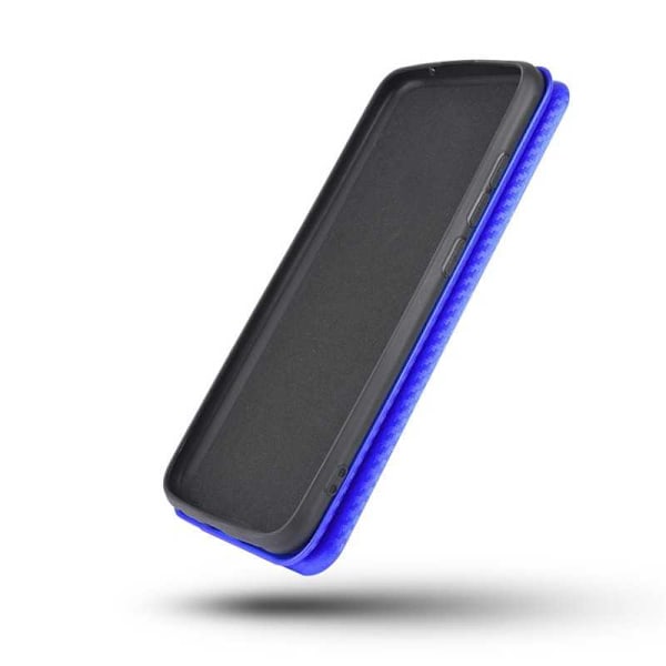 Samsung S22 Flip Case Kortrum CarbonDreams Svart