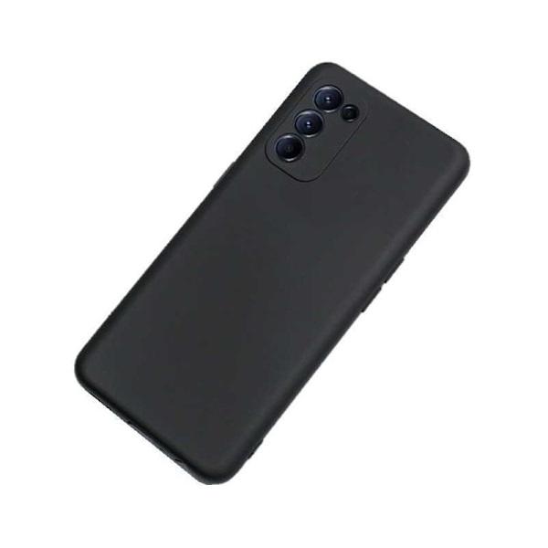 Samsung S20 Plus Gummibelagd Mattsvart Skal Kameraskydd Liquid - Svart