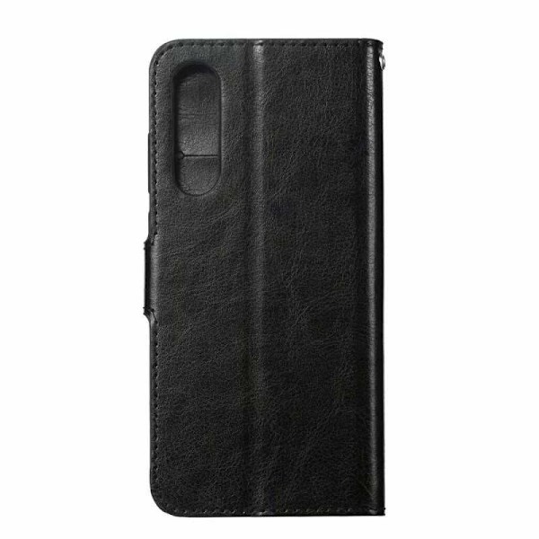 Sony Xperia 5 II -lompakkokotelo PU-nahkainen 4-tasku Black