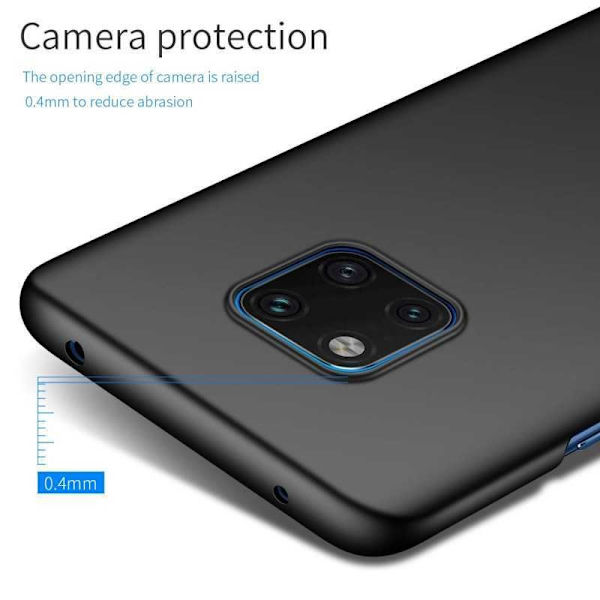 Mate 20 Pro Ultra Thin Matte Black Cover Basic V2 Black