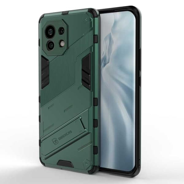 Xiaomi Mi 11 -iskunkestävä kotelo jalustalla ThinArmor V2 Svart