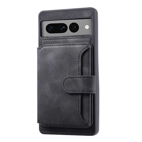Google Pixel 7 Pro Stöttåligt Premium Skal RFID 7-FACK Solid V6 Nordcell™ Svart