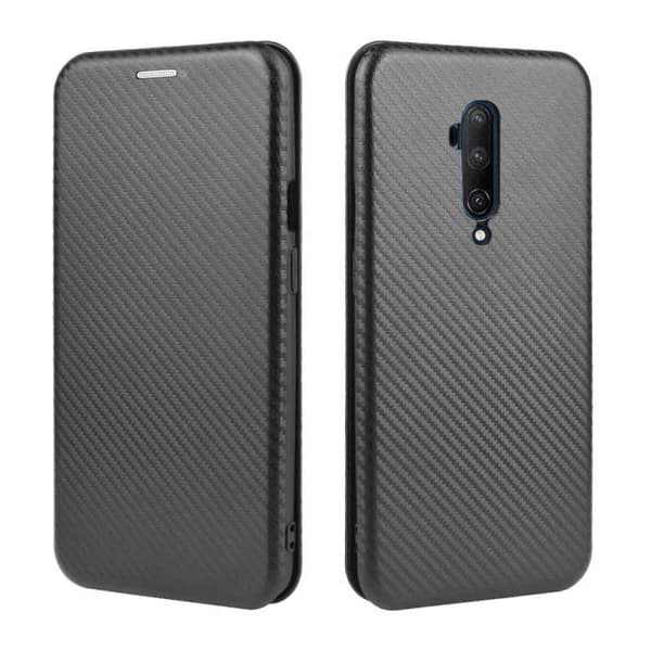OnePlus 7T Pro Flipfodral Kortfack CarbonDreams Svart