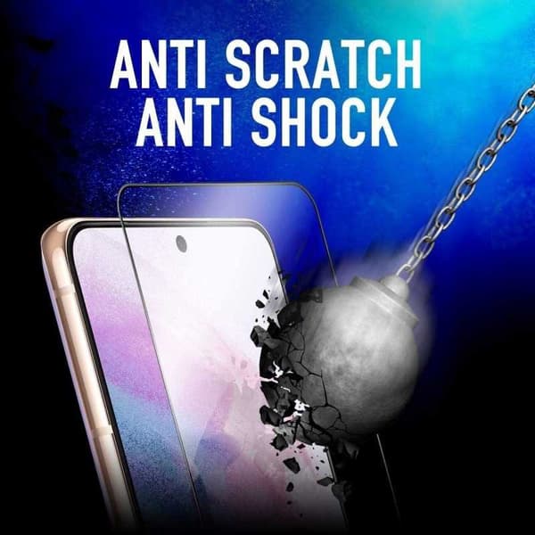 2-PACK Samsung S22 Härdat Glas 0.26mm 9H Fullframe Transparent