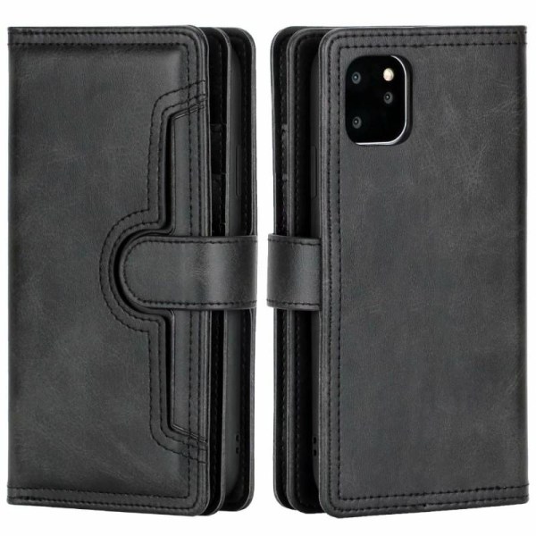 iPhone 11 Pro Wallet Case 10-Pocket Array V3 Svart