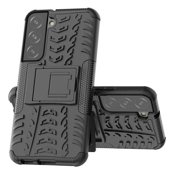 Samsung S22 Plus stødsikkert cover med Support Active Black